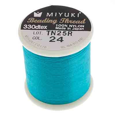Miyuki Nylon Beading Thread B, ~ 50 meters, Available in Multiple Colours