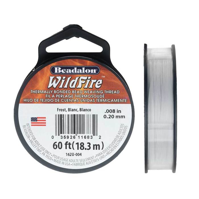 WildFire - Thermally Bonded Bead Weaving Thread