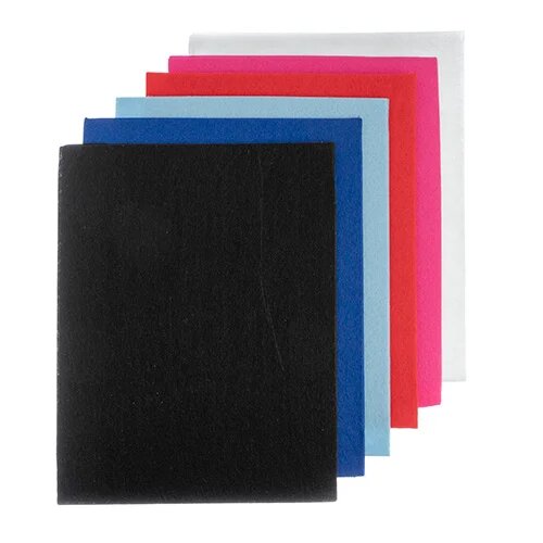 GoodFelt Beading Foundation, Assorted Colors, 8.5" x 11" (1.5mm Thickness), 1pc