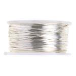 Artistic Wire - 15 Yards - Tarnish Resistant Silver, 24 gauge - Butterfly Beads