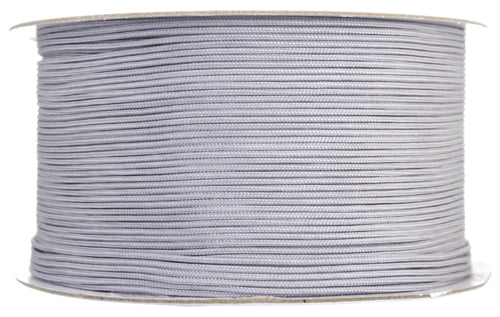 Lovely Knots, Asian Knotting Cord, Silver , 1mm, ~ 180 yards
