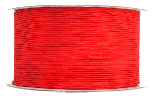 Lovely Knots, Asian Knotting Cord, Red, 1mm, ~ 180 yards