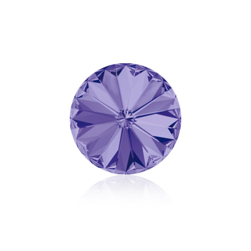 Swarovski Stones, Rivoli (1122), 14mm, Foiled or Solid Backing, 1 pair per bag, Available in 20 Colours