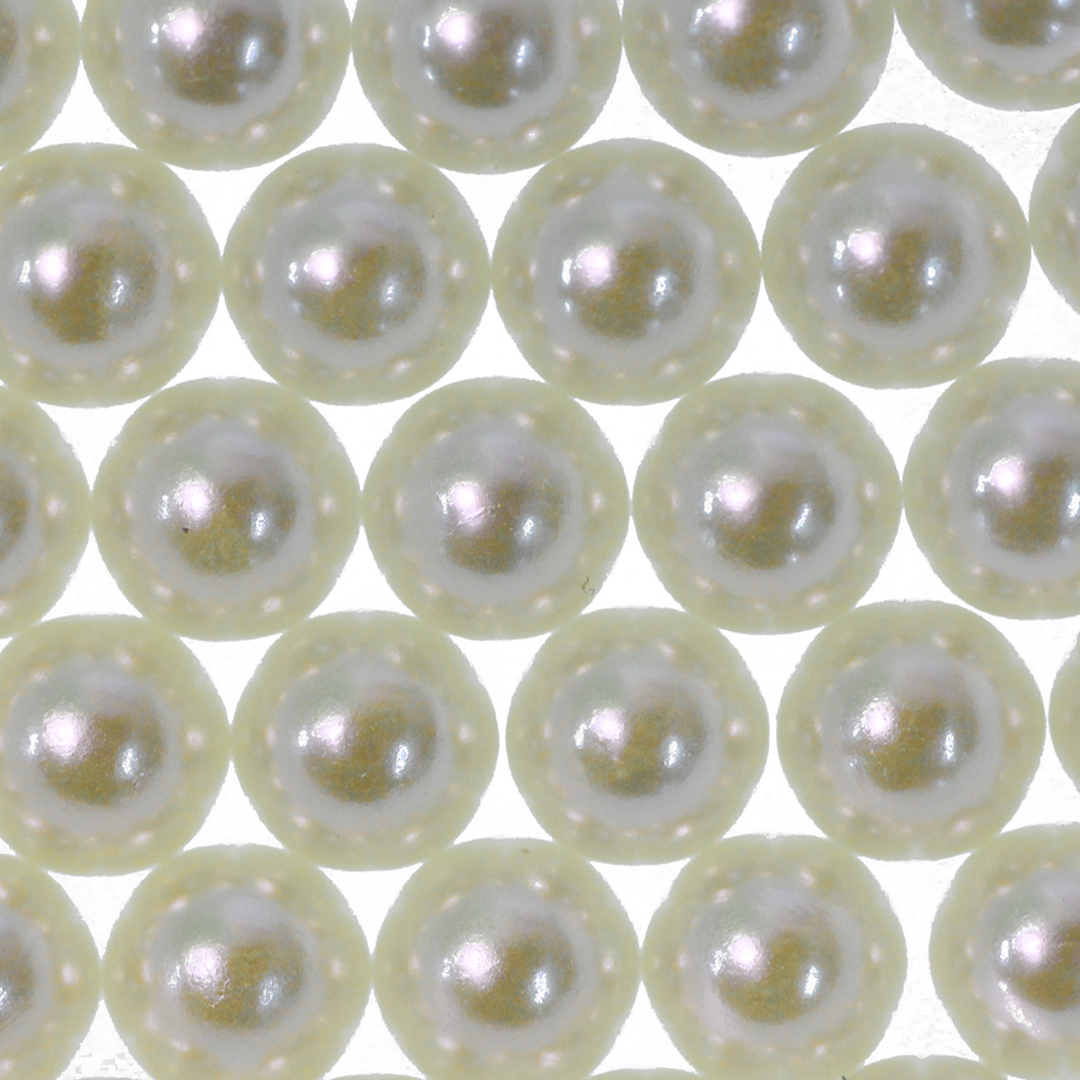 Plastic Pearl Beads, No Hole, Round, Available in Multiple Colours and Sizes