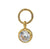 Charm, Cubic Zirconia Round Charm, 14K Gold Filled, 4mm  - 1pc