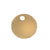 Charm, Flat Round Disc, 14K Gold Filled, 7mm Diameter , Sold Per pkg of 1