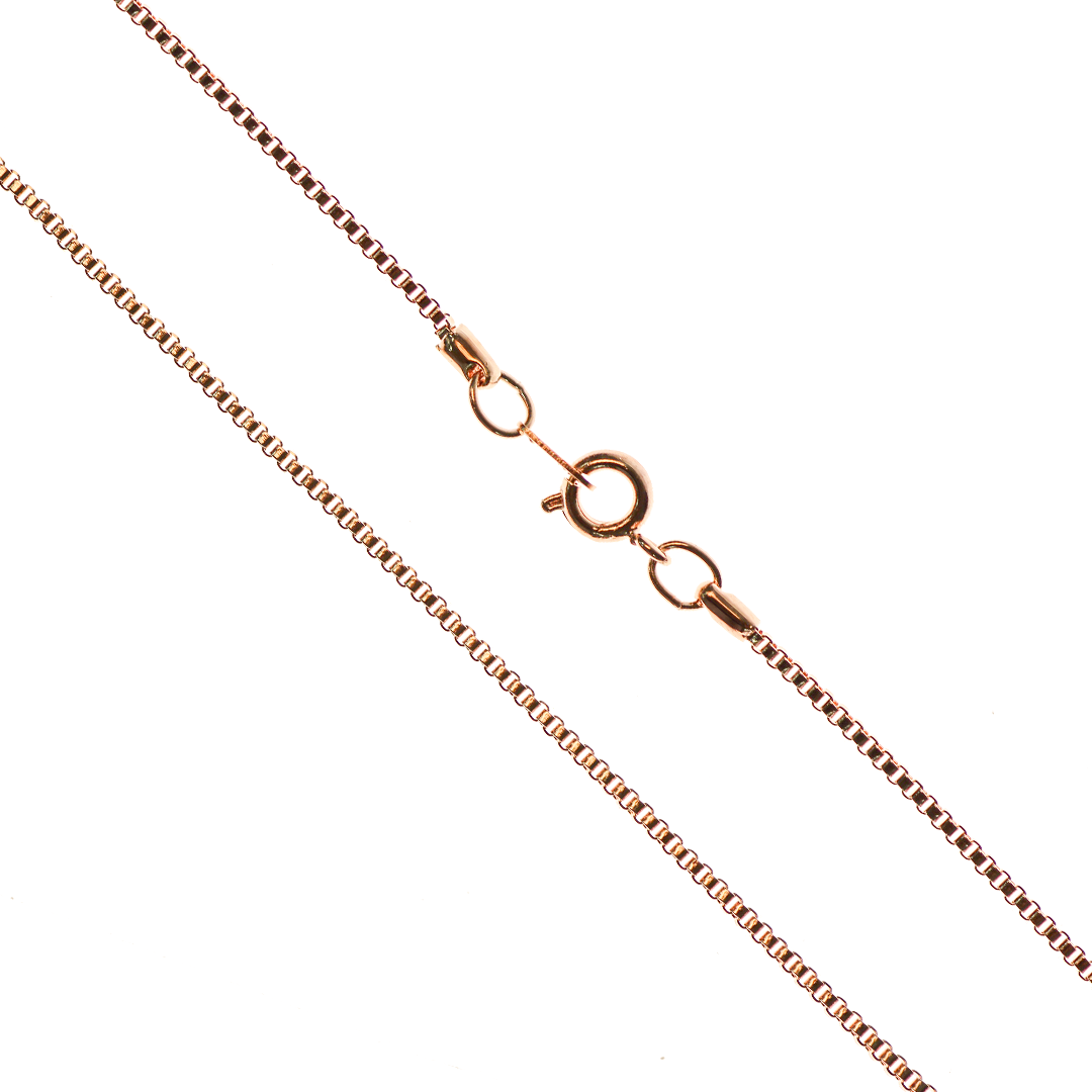 Chains, Box Chain, Alloy, Sold Per pkg of 12, Available in Multiple Colours and Sizes