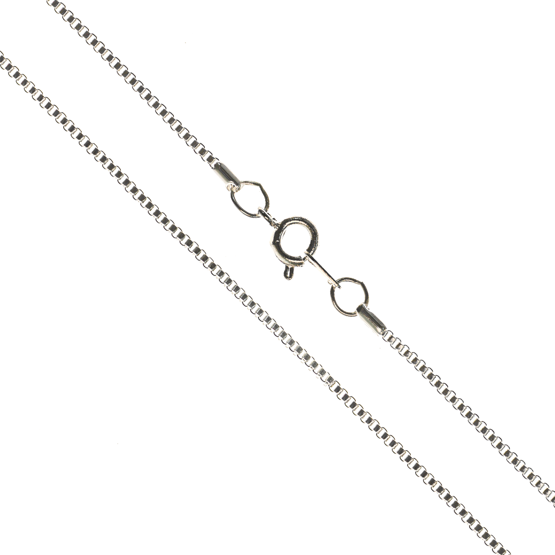 Chains, Box Chain, Alloy, Sold Per pkg of 12, Available in Multiple Colours and Sizes