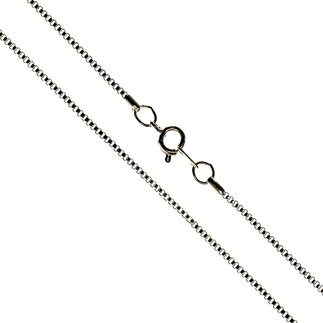 Chains, Box Chain, Alloy, Sold Per pkg of 12, Available in Multiple Colours and Sizes