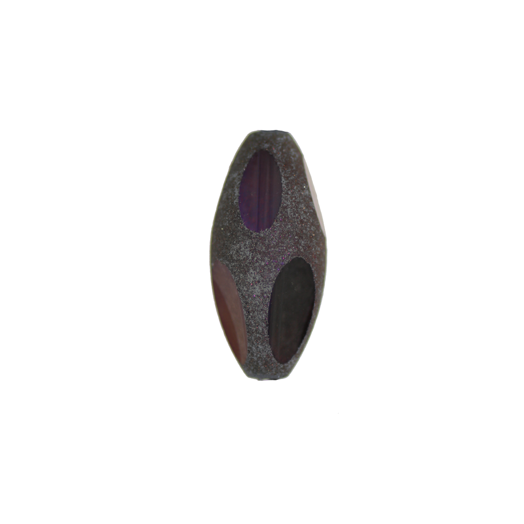 Glass Crystal Beads, Long Oval, 30mm x 14mm, 4 pcs per strand, Available in Multiple Colours