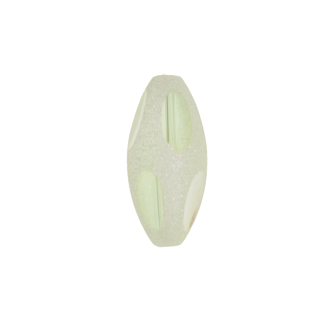 Glass Crystal Beads, Long Oval, 30mm x 14mm, 4 pcs per strand, Available in Multiple Colours