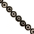 Glass Beads, Flat Evil Eye, Available in Multiple Colours and Sizes