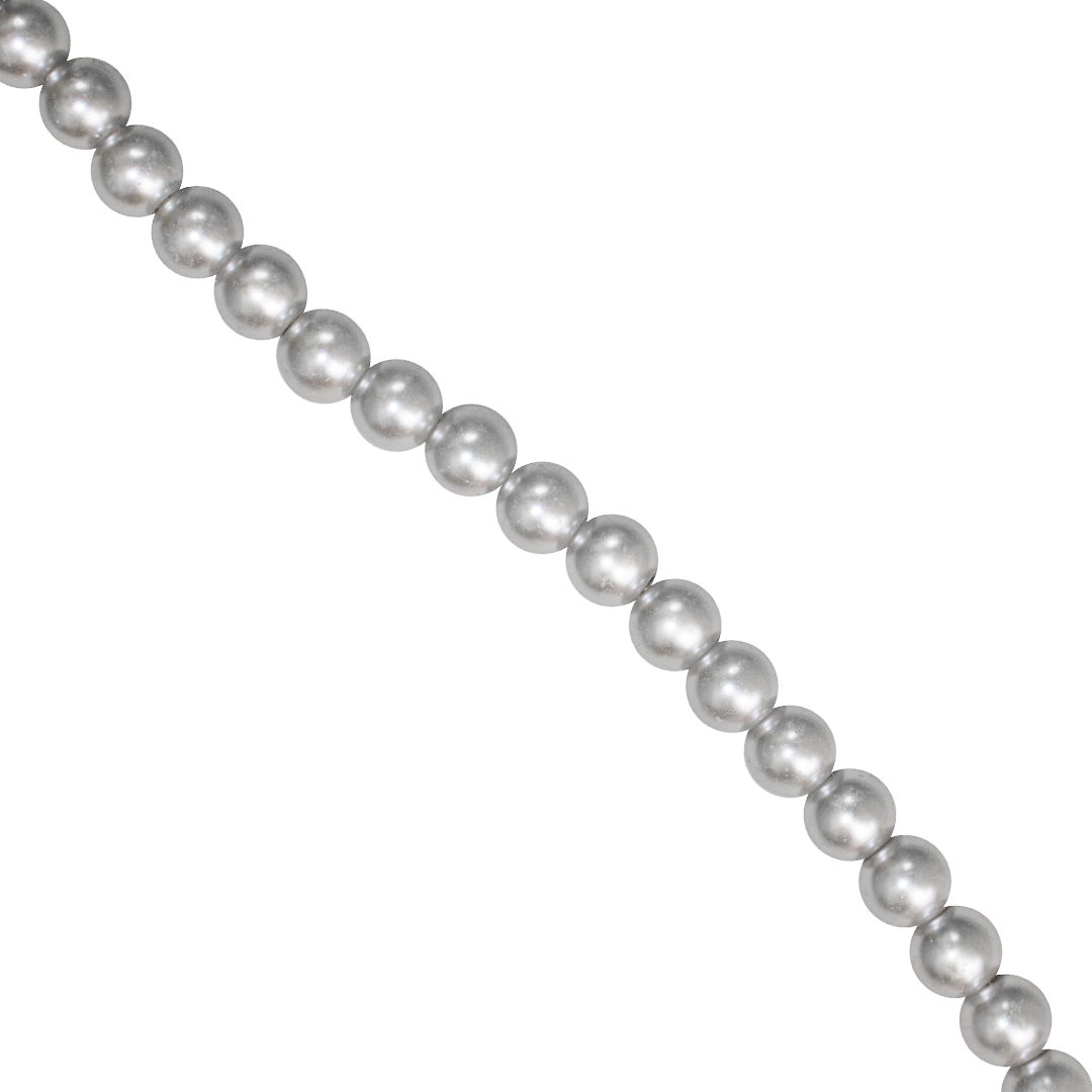 Glass Pearls, 8mm, Approx 100 pcs per strand, Available in Multiple Colours