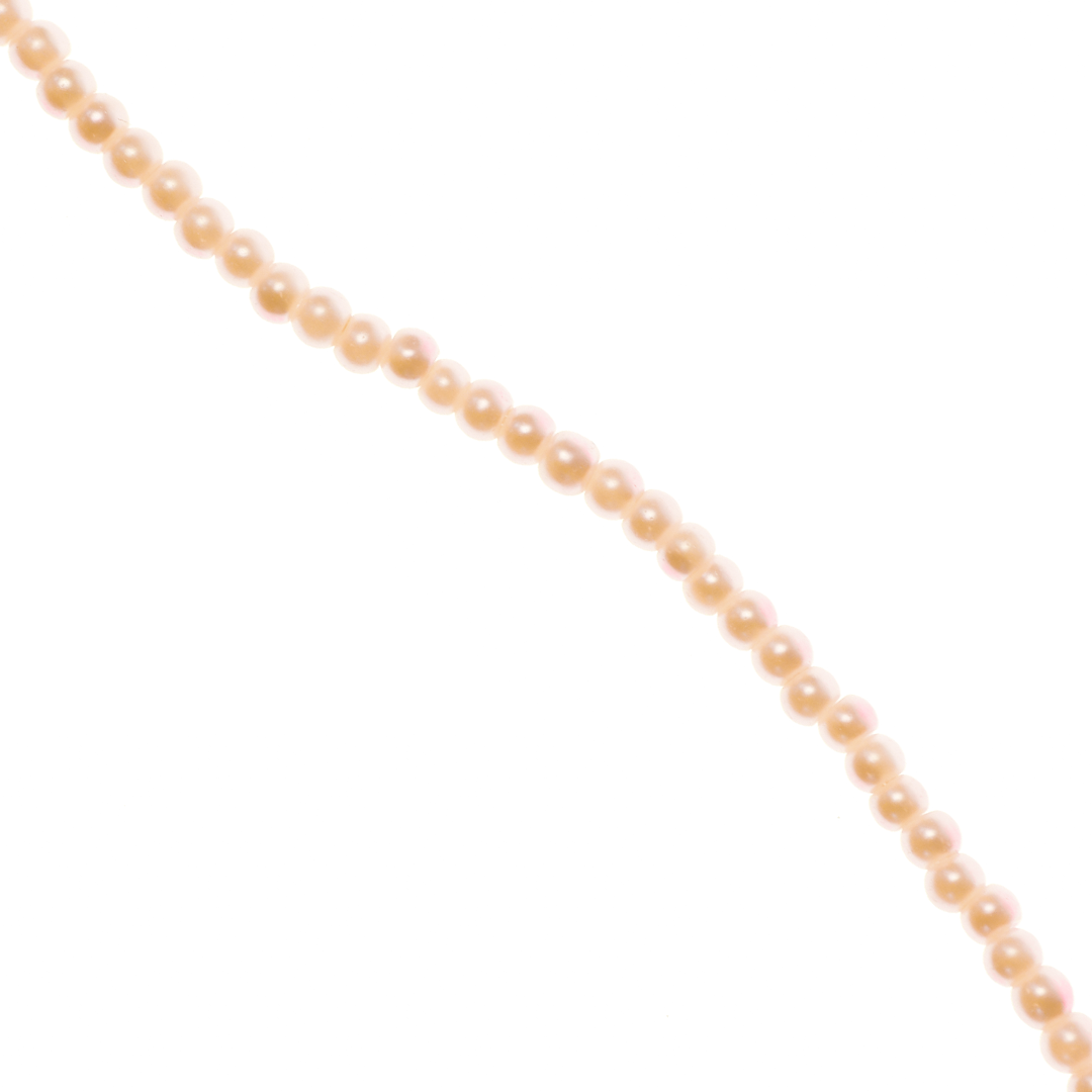 Glass Pearls, 3mm, Approx 205 pcs per strand, Available in Multiple Colours