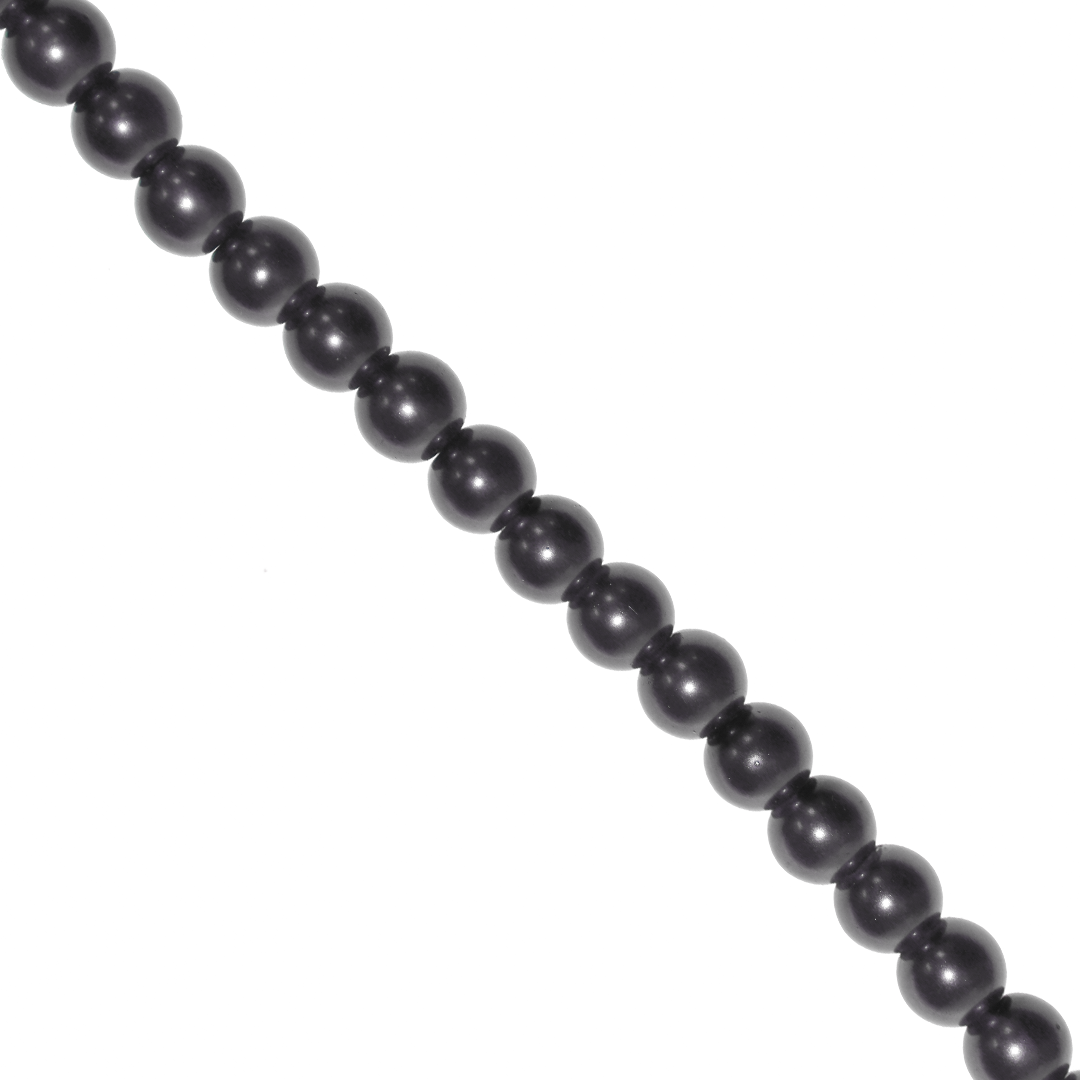 Glass Pearls, 8mm, Approx 100 pcs per strand, Available in Multiple Colours
