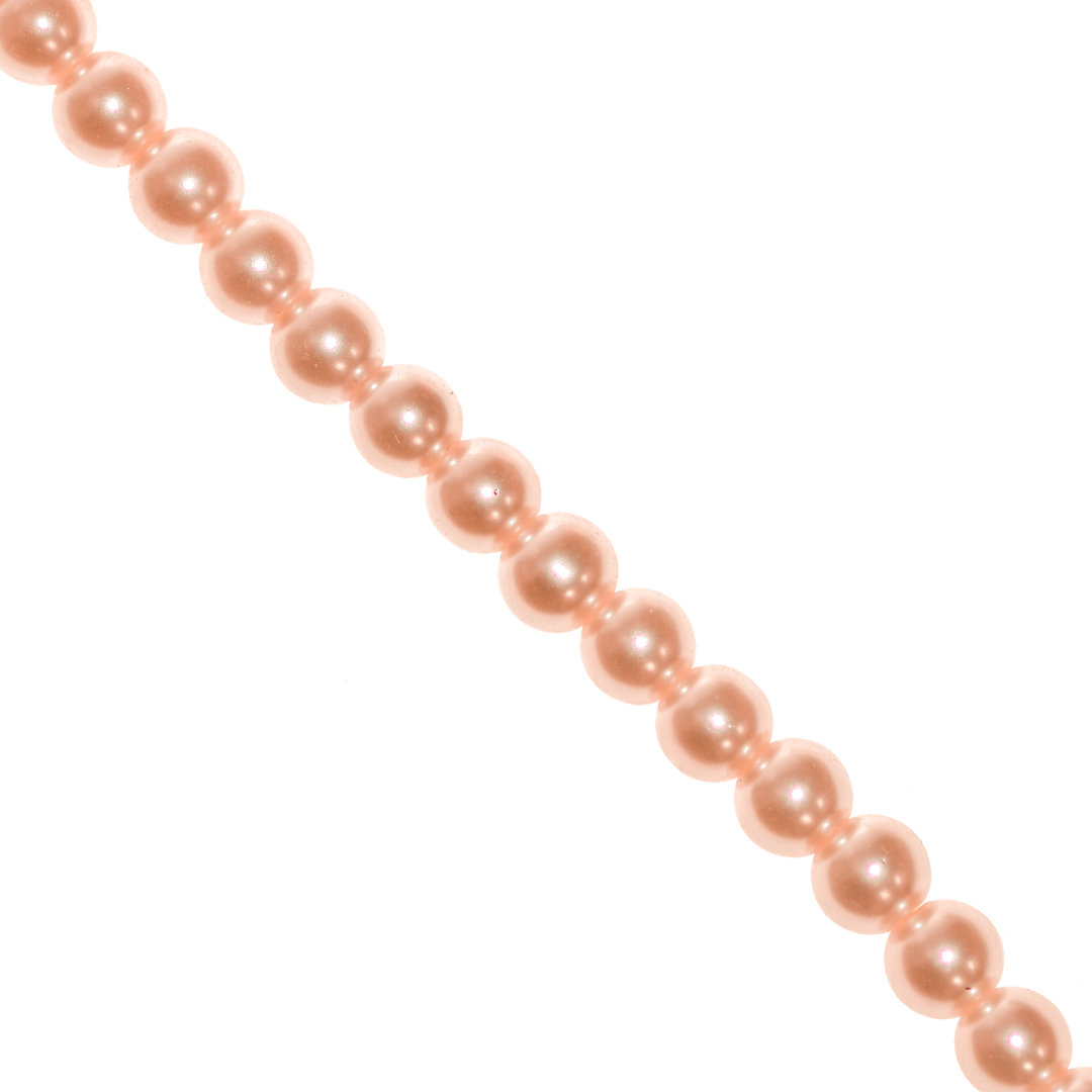 Glass Pearls, 4mm, Approx 200 pcs per strand, Available in Multiple Colours