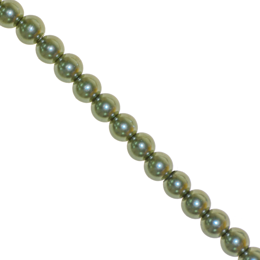 Glass Pearls, 3mm, Approx 205 pcs per strand, Available in Multiple Colours