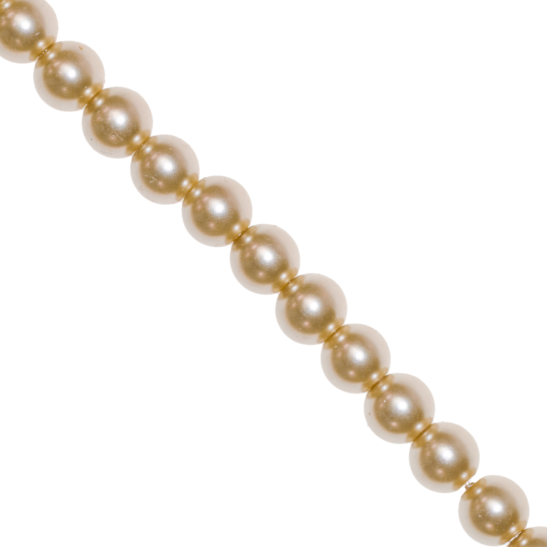 Glass Pearls, 8mm, Approx 100 pcs per strand, Available in Multiple Colours