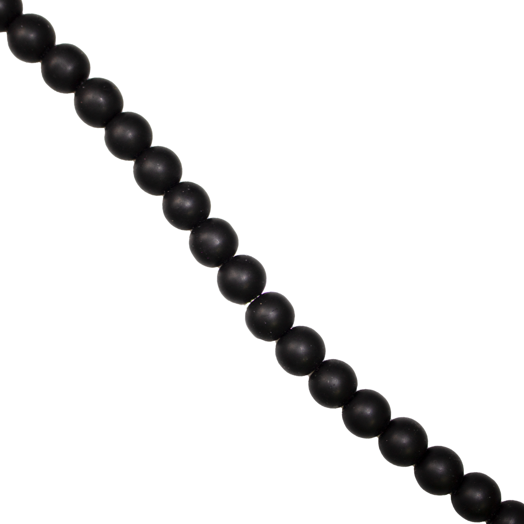 Glass Pearls, 4mm, Approx 200 pcs per strand, Available in Multiple Colours