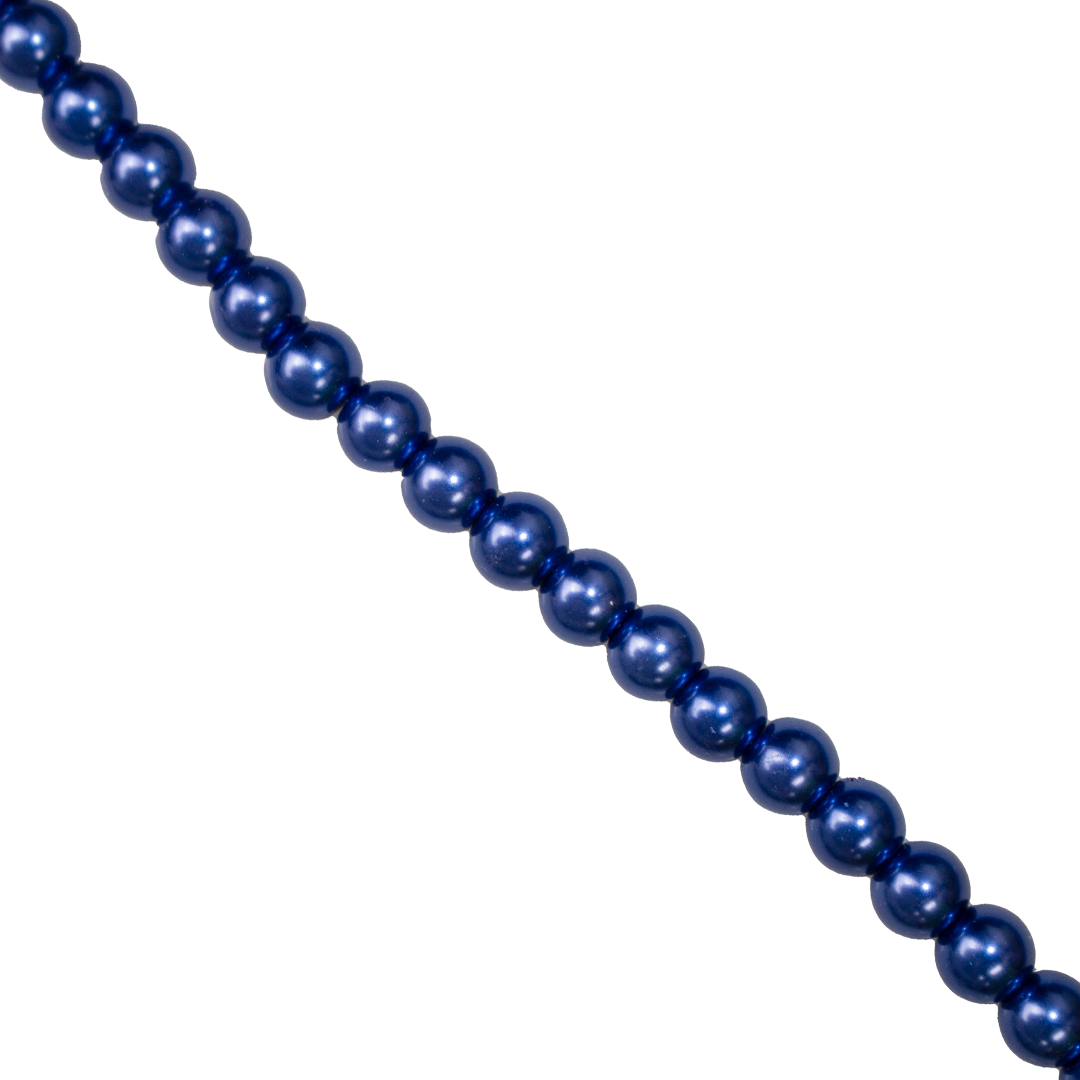 Glass Pearls, 10mm, Approx 80 pcs per strand, Available in Multiple Colours