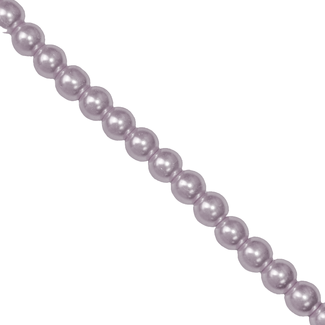 Glass Pearls, 8mm, Approx 100 pcs per strand, Available in Multiple Colours