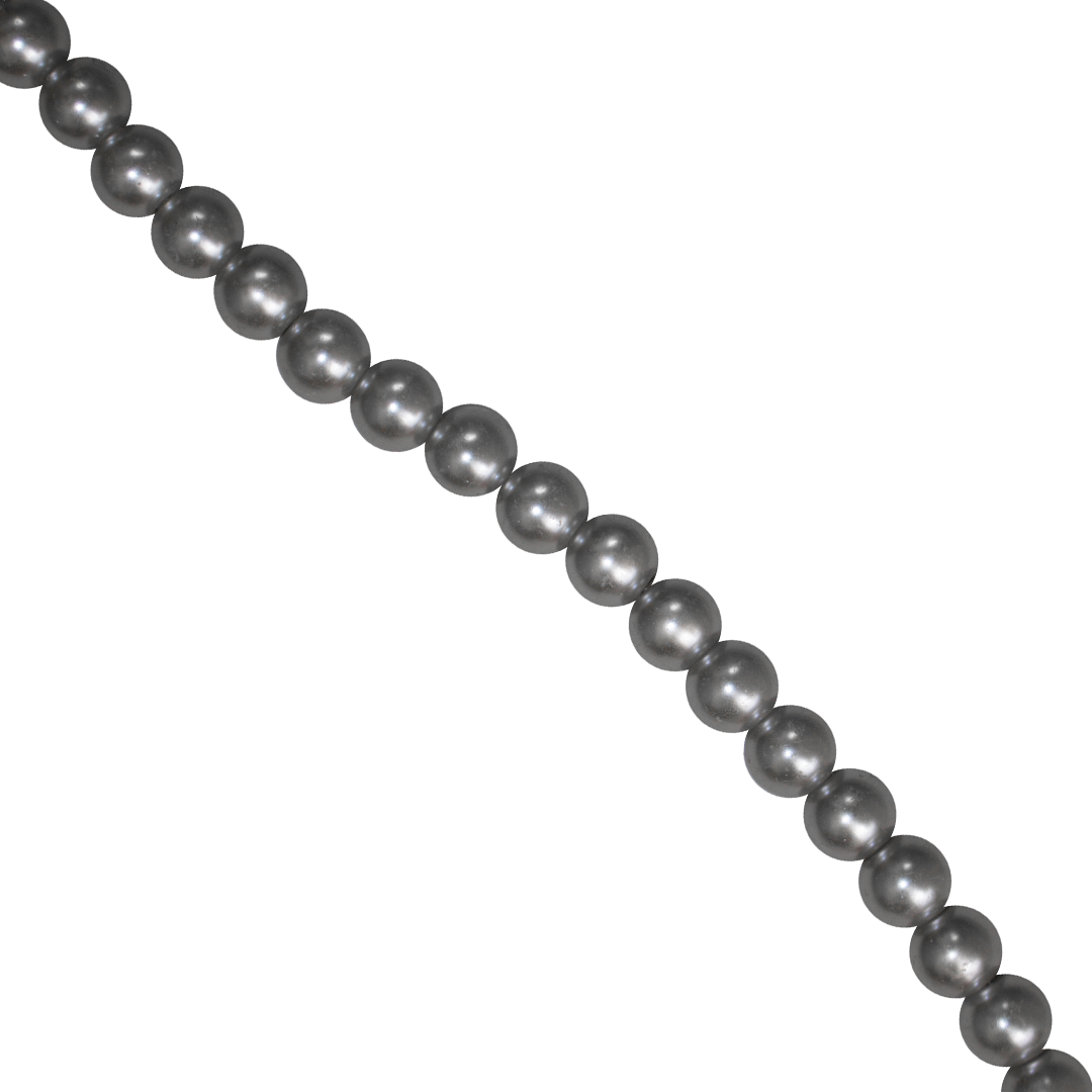 Glass Pearls, 10mm, Approx 80 pcs per strand, Available in Multiple Colours