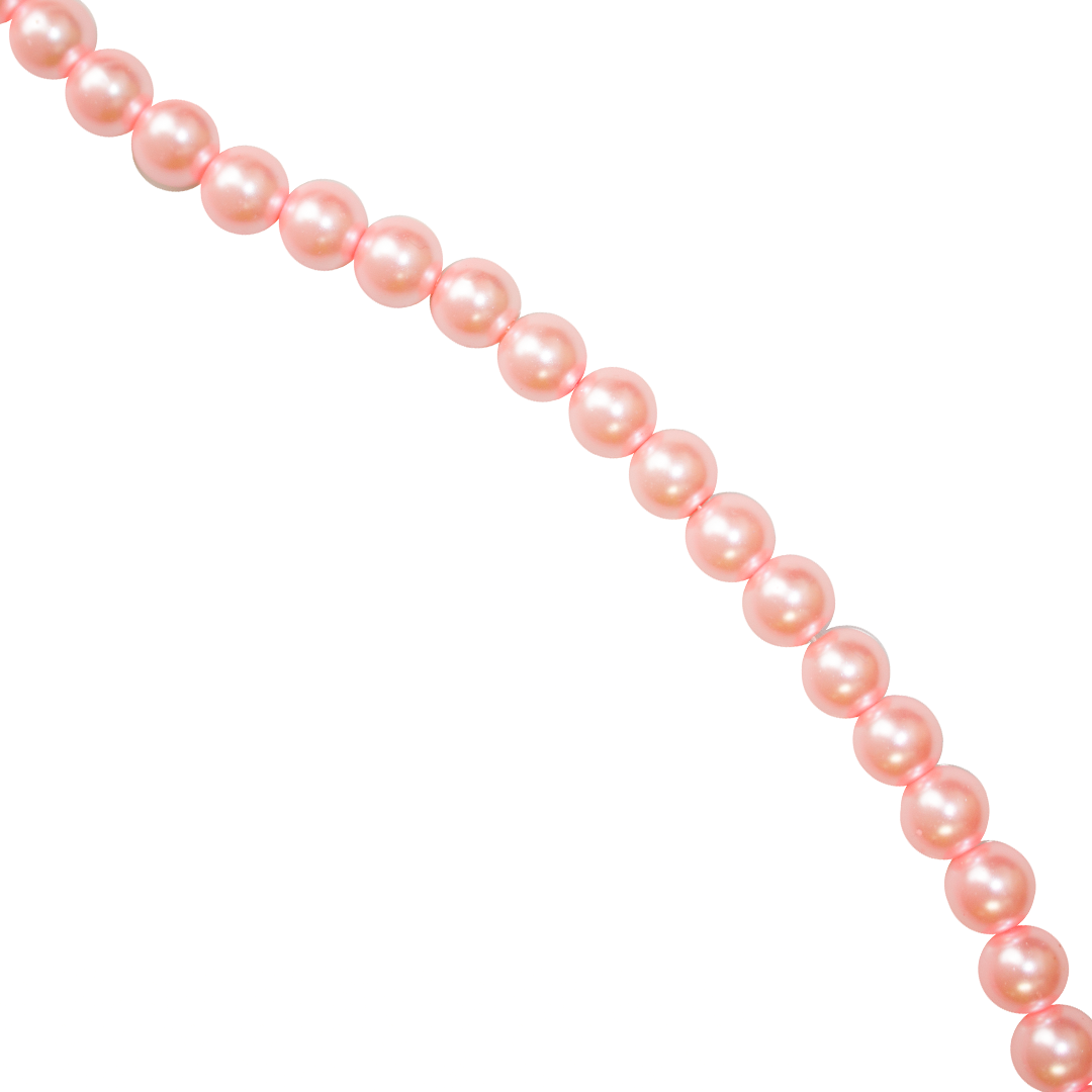 Glass Pearls, 10mm, Approx 80 pcs per strand, Available in Multiple Colours