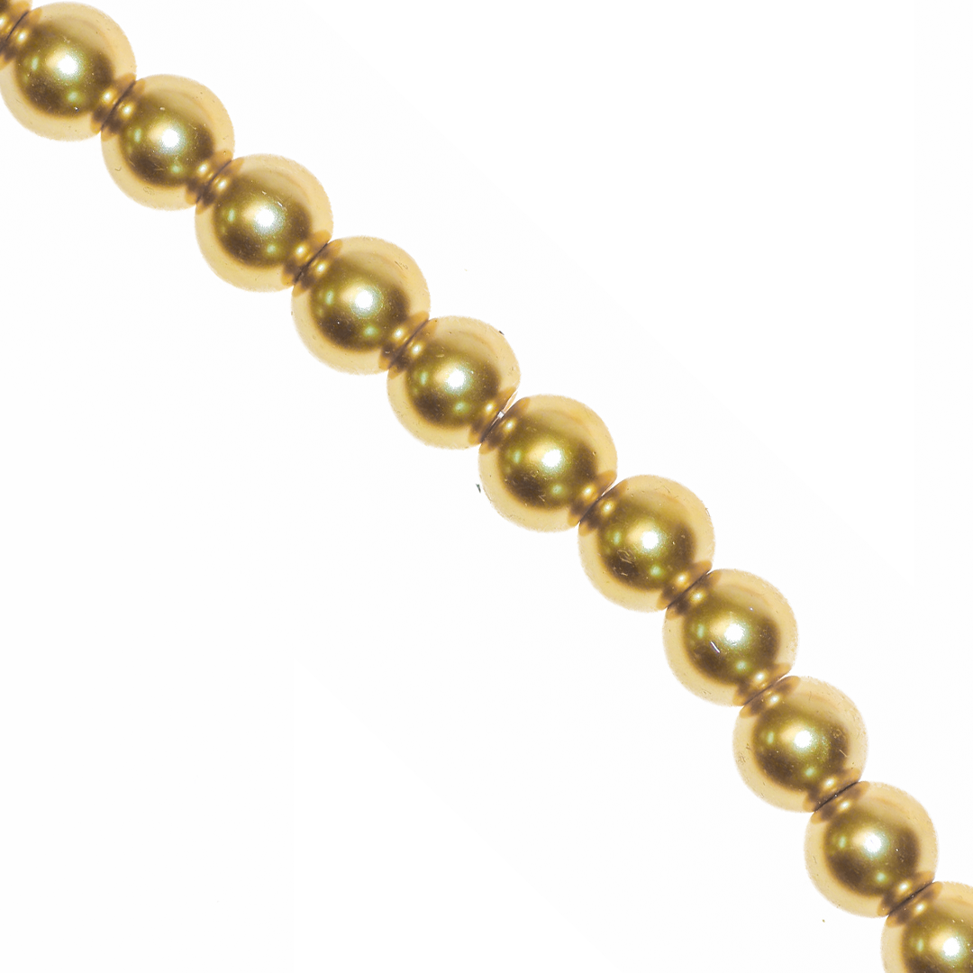 Glass Pearls, 10mm, Approx 80 pcs per strand, Available in Multiple Colours