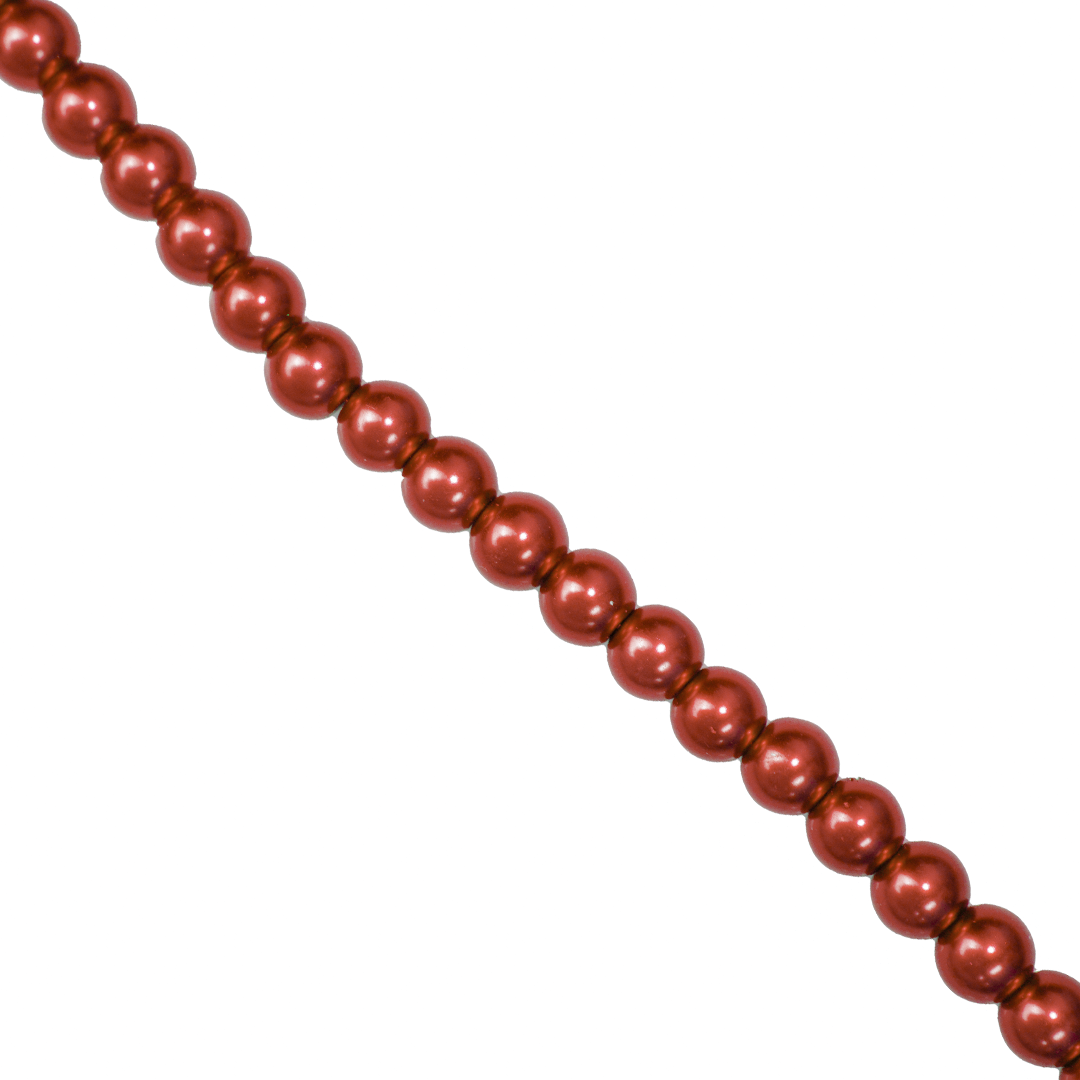 Glass Pearls, 3mm, Approx 205 pcs per strand, Available in Multiple Colours