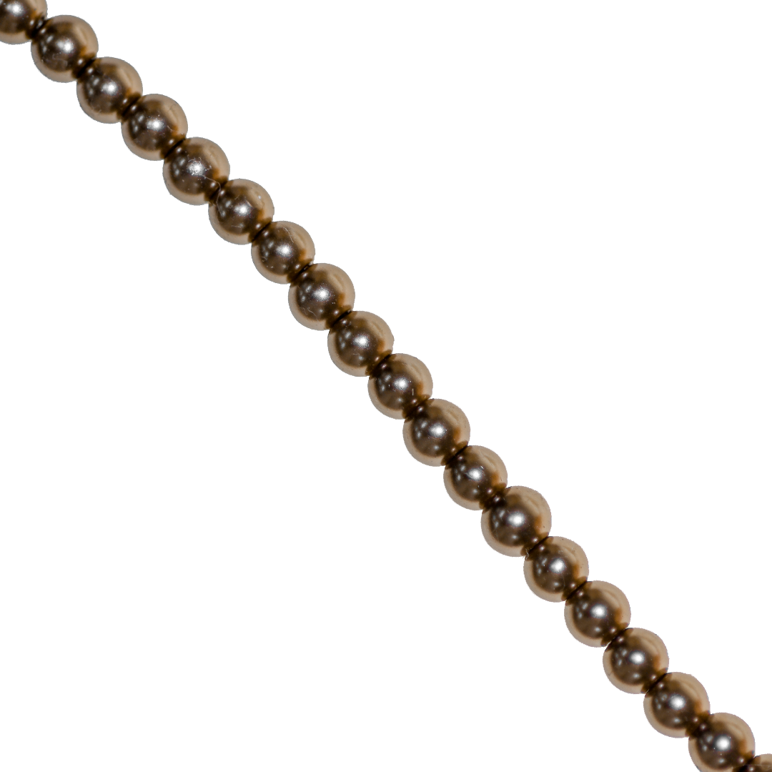 Glass Pearls, 8mm, Approx 100 pcs per strand, Available in Multiple Colours