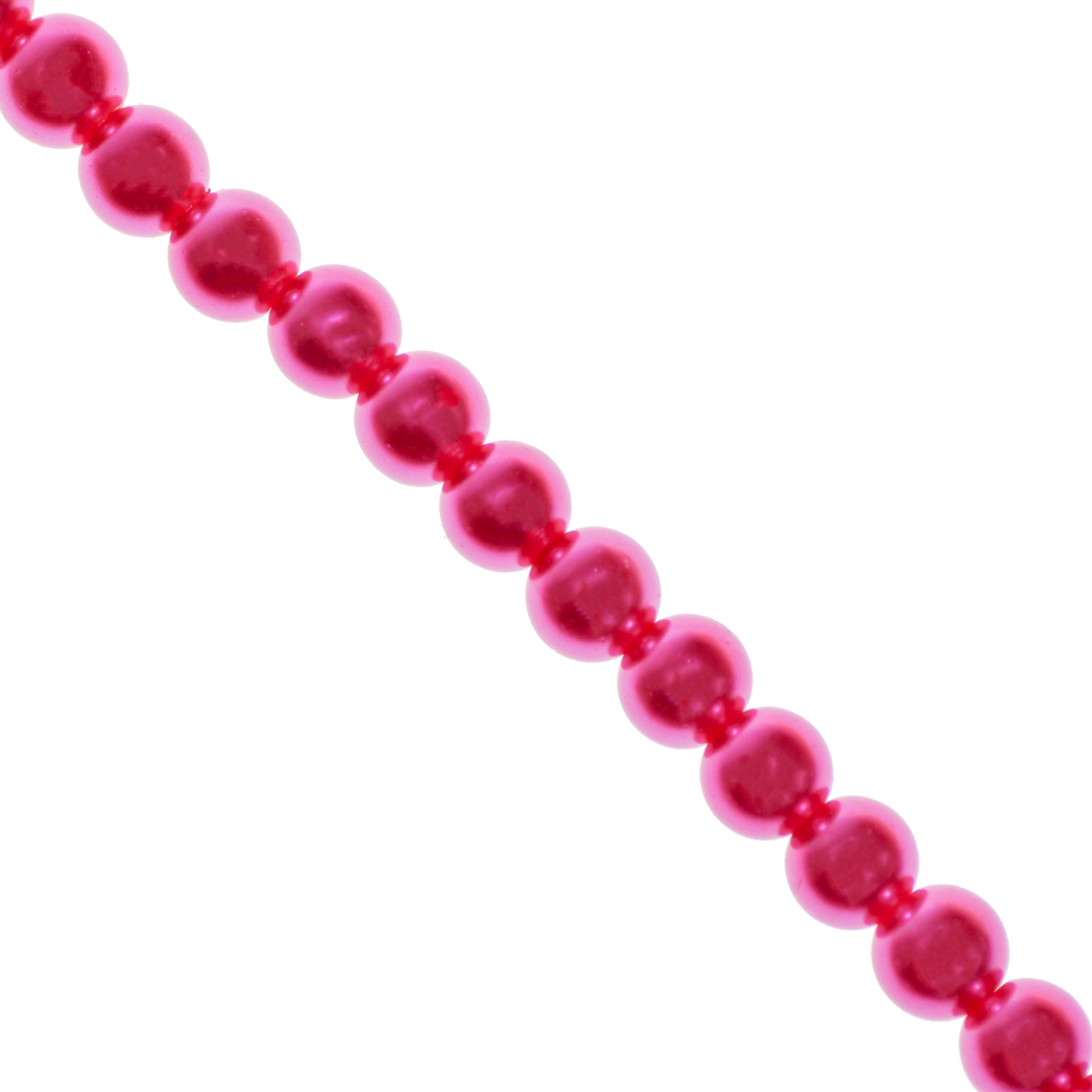 Glass Pearls, 4mm, Approx 200 pcs per strand, Available in Multiple Colours