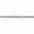 Chain, Diamond Cut, Cable Link Chain, 3mm x 2mm x 0.5mm, Sterling Silver - Sold per Inch