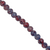 Marble Style Glass Beads, Tie Dyed, 4mm, Approx 190 pcs per strand, Available in Multiple Colours