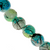 Marble Style Glass Beads, Splatter Black Lines, Available in Multiple Colours and Sizes