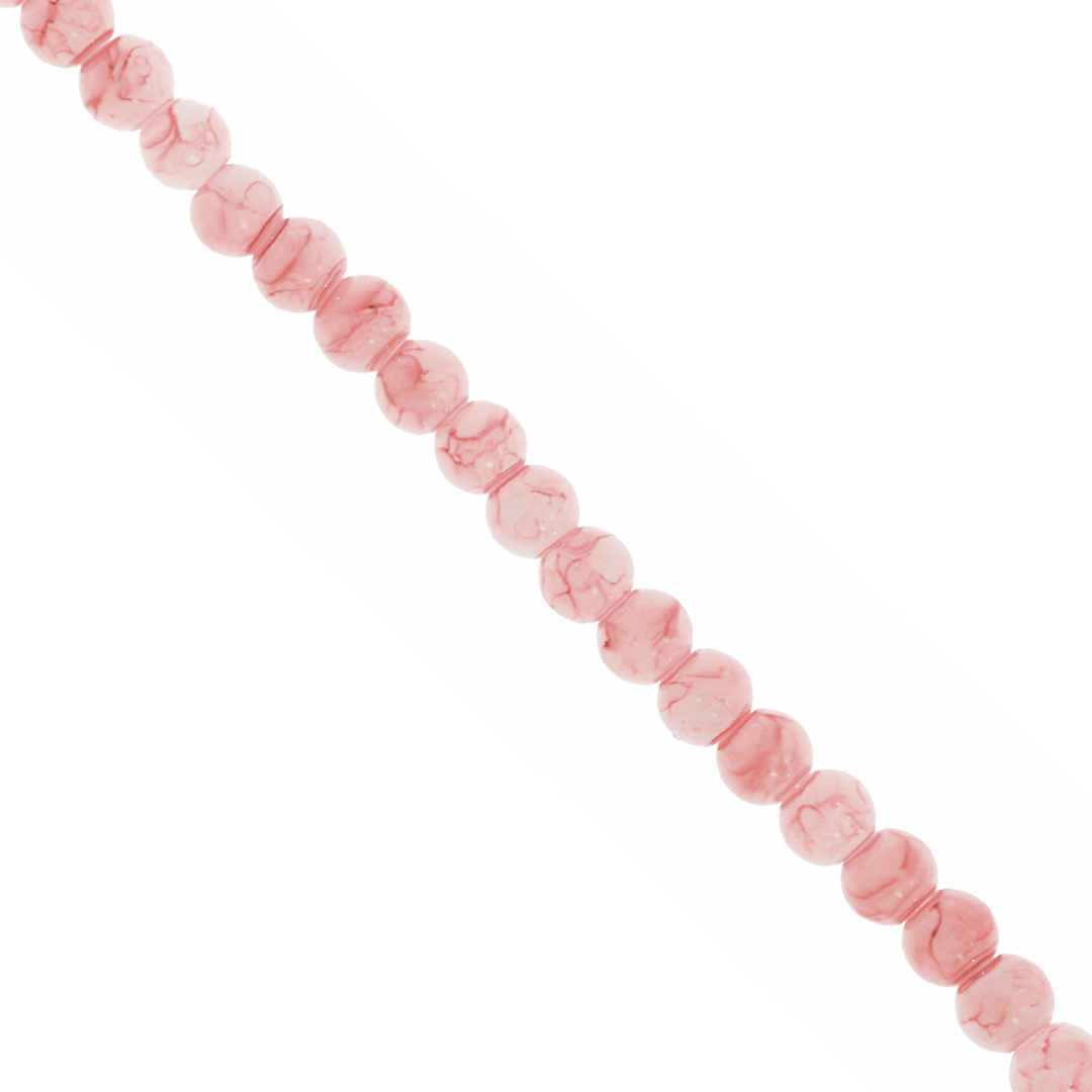 Marble Style Glass Beads, 8mm, Tie Dye, Approx 100 pcs per strand, Available in Multiple Colours