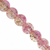 Marble Style Glass Beads, Cracked, 4mm, Approx 190 pcs per strand, Available in Multiple Colours