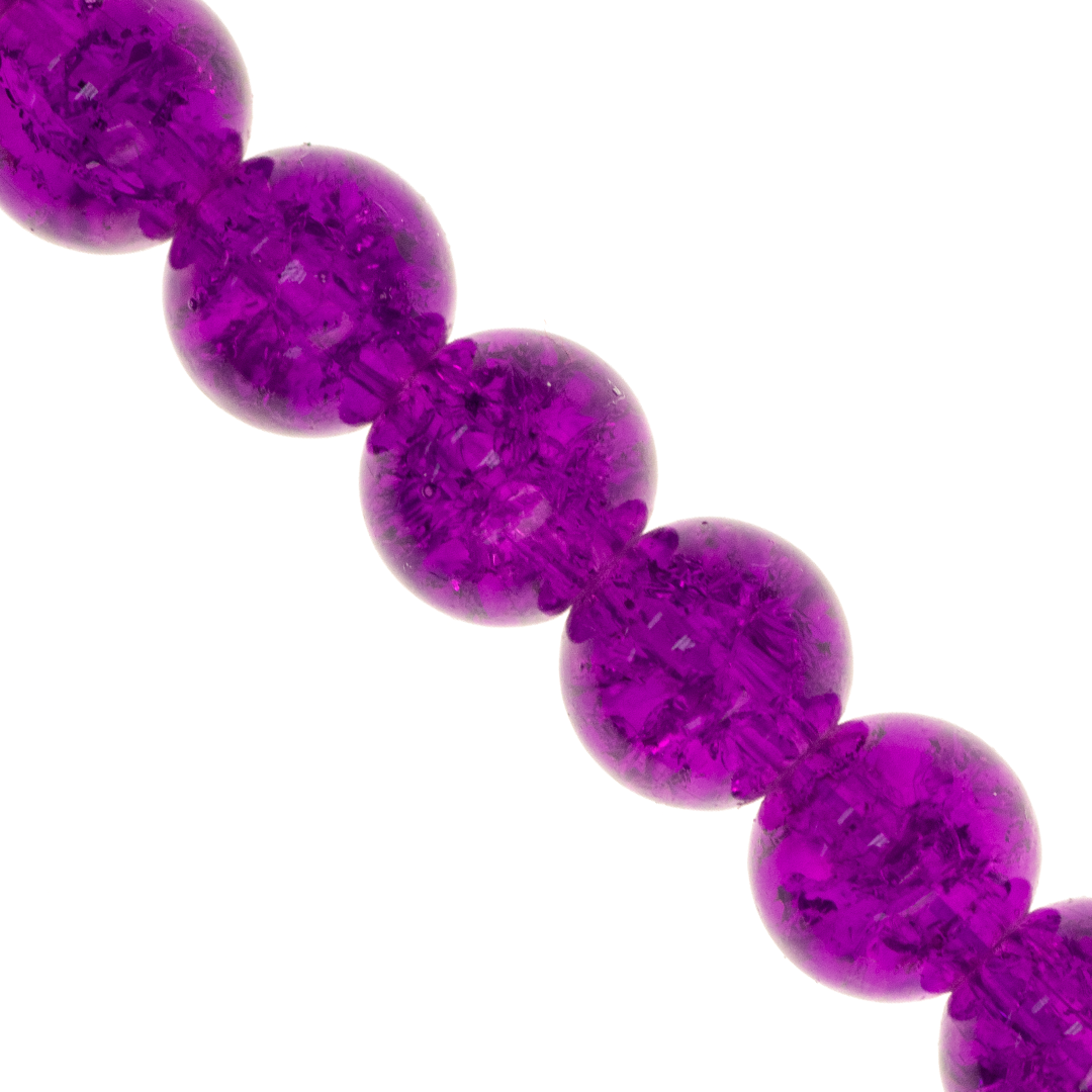 Marble Style Glass Beads, Cracked, Available in Multiple Colours and Sizes