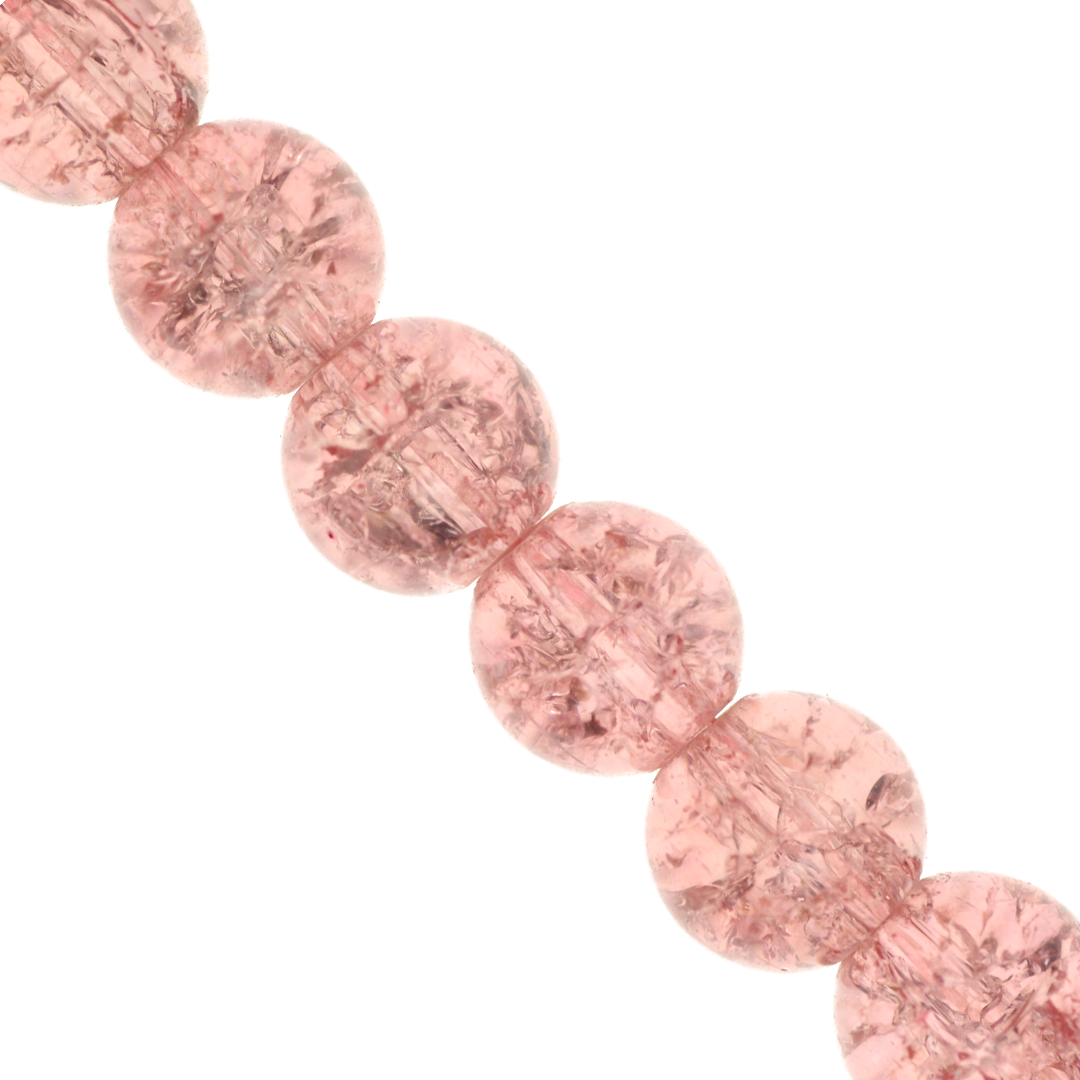 Marble Style Glass Beads, Cracked, Available in Multiple Colours and Sizes
