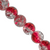 Marble Style Glass Beads, Cracked, Available in Multiple Colours and Sizes