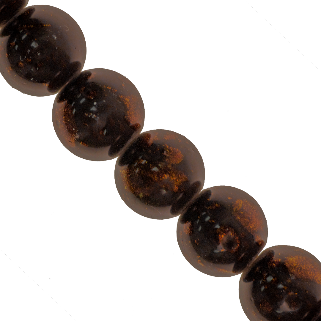Marble Style Glass Beads, Splatter Paint Design, 4mm, Available in Multiple Colours