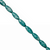 Marble Style Glass Beads, Long Oval, Opaque, 22mm x 10mm, Approx 36 pcs/strand, Available in Multiple Colours