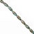 Marble Style Glass Beads, Long Oval, Opaque, 22mm x 10mm, Approx 36 pcs/strand, Available in Multiple Colours