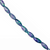 Marble Style Glass Beads, Long Oval, Opaque, 22mm x 10mm, Approx 36 pcs/strand, Available in Multiple Colours