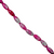 Marble Style Glass Beads, Long Oval, Opaque, 22mm x 10mm, Approx 36 pcs/strand, Available in Multiple Colours