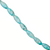 Marble Style Glass Beads, Long Oval, Opaque, 22mm x 10mm, Approx 36 pcs/strand, Available in Multiple Colours