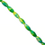 Marble Style Glass Beads, Long Oval, Opaque, 22mm x 10mm, Approx 36 pcs/strand, Available in Multiple Colours