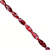 Marble Style Glass Beads, Long Oval, Opaque, 22mm x 10mm, Approx 36 pcs/strand, Available in Multiple Colours