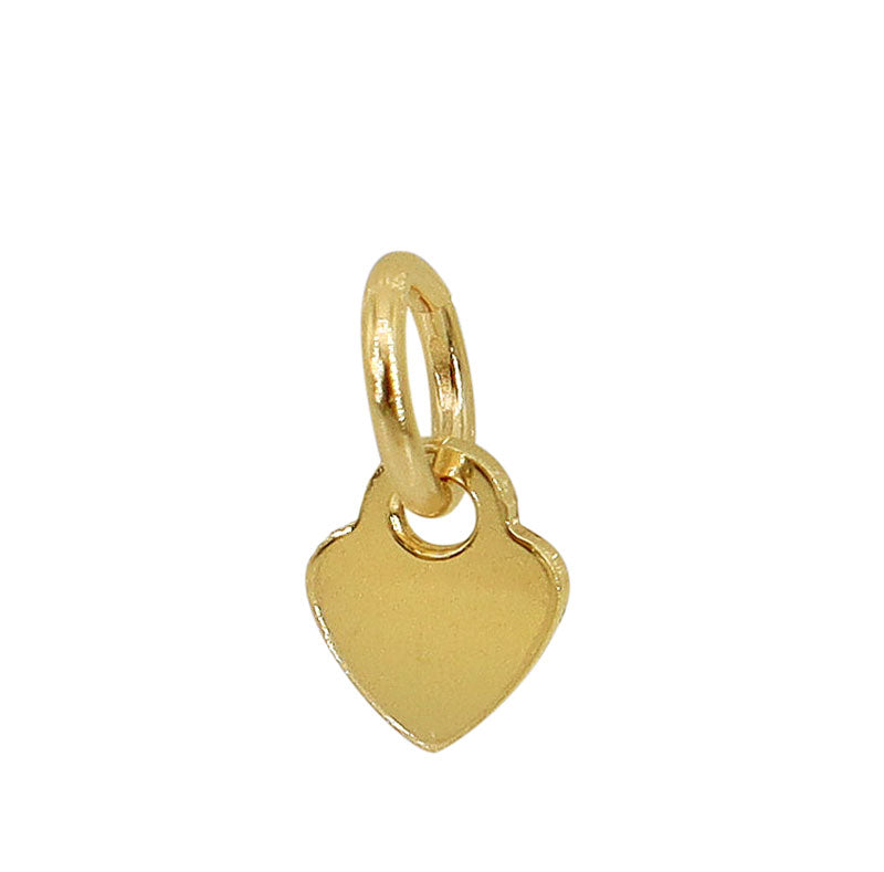 Charm, Mini Heart, 14K Gold Filled, 3.5mm x 3.5mm, 1pc