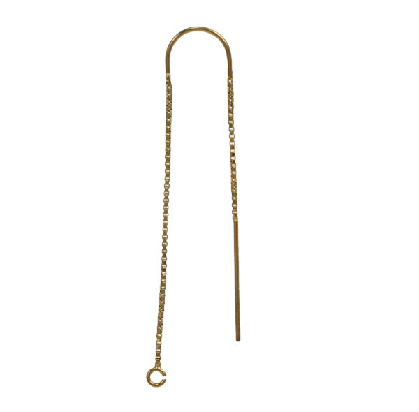 Earring, 14K Gold Filled, U Shape Ear Wire, 1 pair