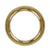 Jump Rings, Closed, 14K Gold Filled, 6mm, 18 Ga, Sold Per Pkg of 2